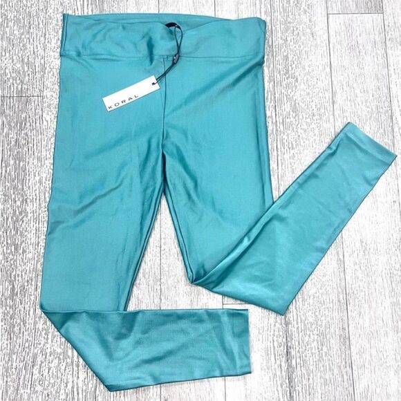 Koral Lustrous Infinity Highrise Leggings In Duffle Green - Picture 3 of 3